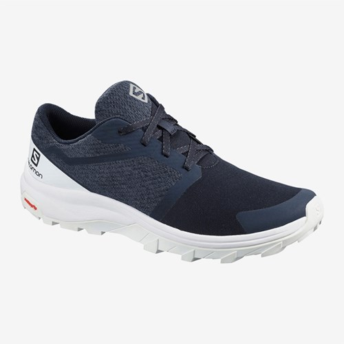 Men's Salomon Outbound Hiking Shoes Navy | US(493827)