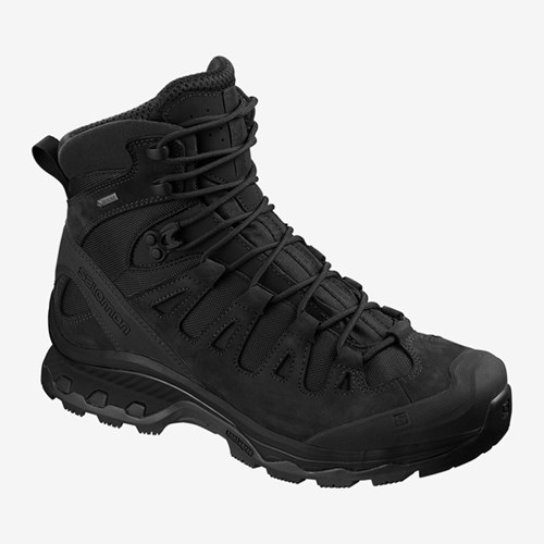 Men's Salomon Quest 4d Gtx Forces 2 En Tactical Boots Black | US(084315)