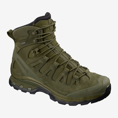 Men's Salomon Quest 4d Gtx Forces 2 En Tactical Boots Green | US(302746)