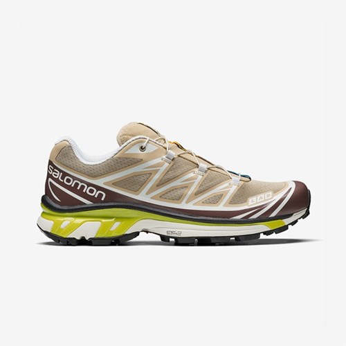 Men's Salomon S/Lab Xt-6 Softground Lt Adv Sneakers Khaki | US(435278)