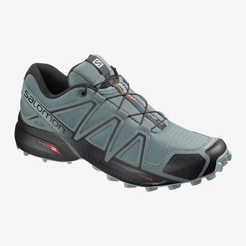 Men's Salomon Speedcross 4 Trail Running Shoes Green | US(154930)