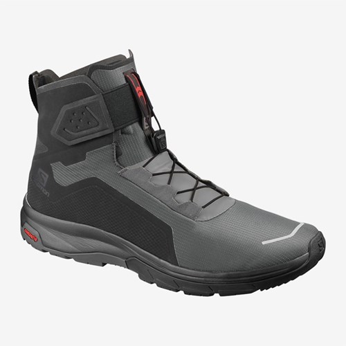 Men's Salomon T-max Wr Winter Boots Black | US(513276)