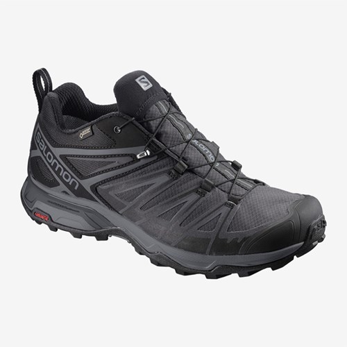 Men's Salomon X Ultra 3 Gtx Hiking Shoes Black | US(687041)