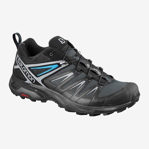 Men's Salomon X Ultra 3 Hiking Shoes Black | US(680753)