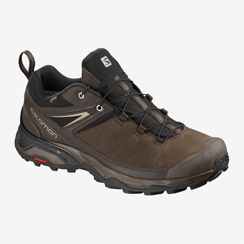 Men's Salomon X Ultra 3 Ltr Gtx Hiking Shoes Brown | US(375816)