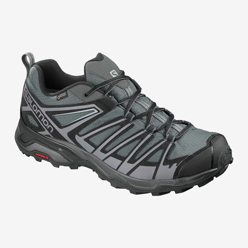 Men's Salomon X Ultra 3 Prime Gtx Walking Shoes Grey | US(603812)