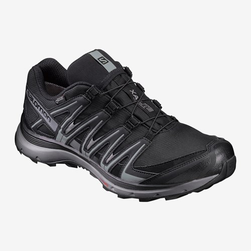 Men's Salomon Xa Lite Gtx Trail Running Shoes Black | US(895406)