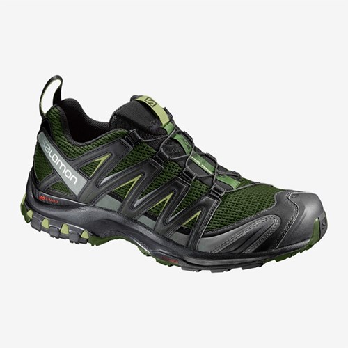 Men's Salomon Xa Pro 3d Trail Running Shoes Green | US(076831)