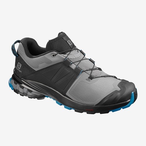 Men's Salomon Xa Wild Trail Running Shoes Grey | US(208153)