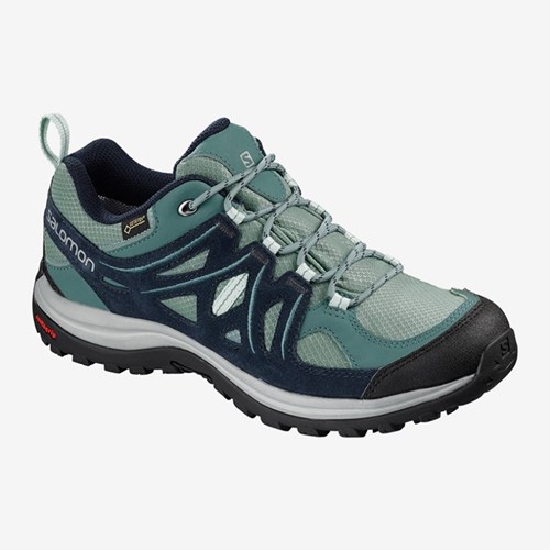 Women's Salomon Ellipse 2 Gtx W Walking Shoes Blue | US(391276)