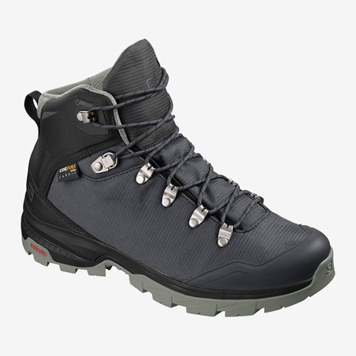 Women's Salomon Outback 500 Gtx W Walking Boots Black | US(650249)