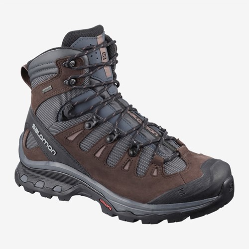 Women's Salomon Quest 4d 3 Gtx W Walking Boots Chocolate | US(501762)