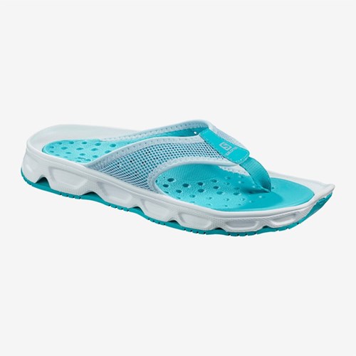 Women's Salomon Rx Break 4.0 W Flip Flops Blue | US(502748)