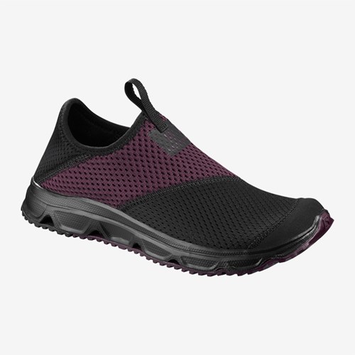 Women's Salomon Rx Moc 4.0 W Slippers Black/Purple | US(198042)