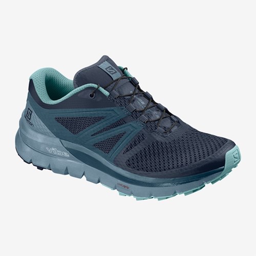 Women's Salomon Sense Max 2 W Trail Running Shoes Navy | US(472186)