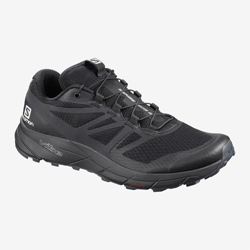 Women's Salomon Sense Ride 2 W Trail Running Shoes Black | US(640715)