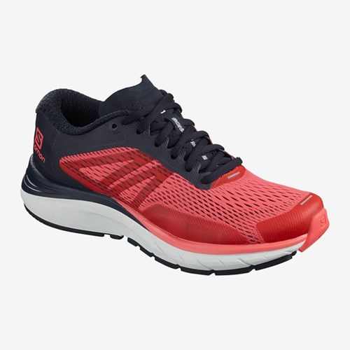 Women's Salomon Sonic Ra Max 2 W Running Shoes Red | US(489503)