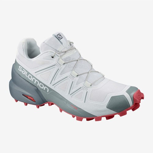 Women's Salomon Speedcross 5 W Trail Running Shoes White | US(726034)