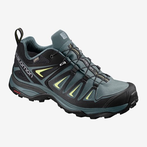 Women's Salomon X Ultra 3 Gtx W Hiking Shoes Black/Artic | US(830971)