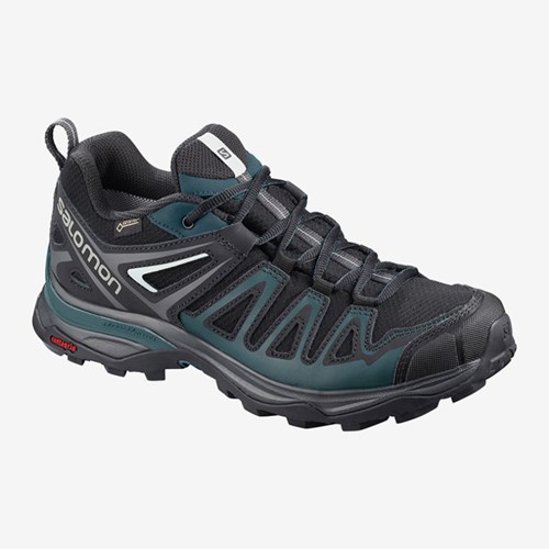 Women's Salomon X Ultra 3 Prime Gtx W Walking Shoes Black | US(196830)