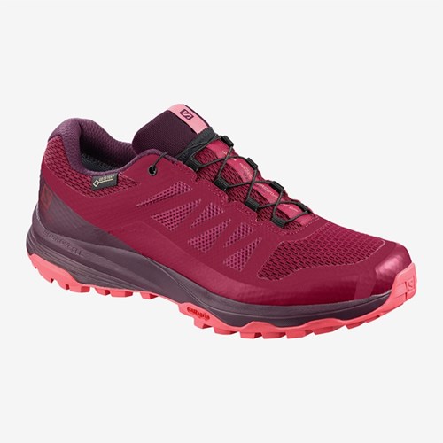 Women's Salomon Xa Discovery Gtx W Trail Running Shoes Red | US(921837)