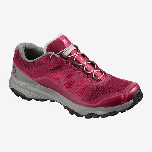 Women's Salomon Xa Discovery W Trail Running Shoes Red | US(620179)