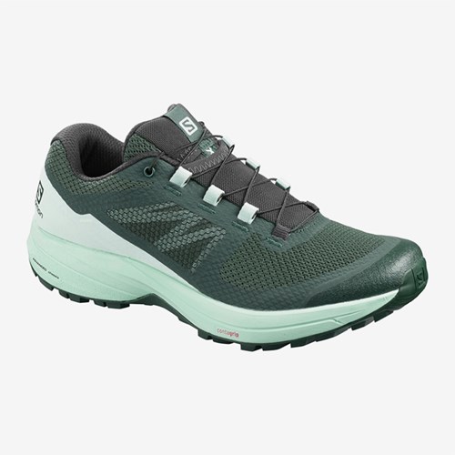 Women's Salomon Xa Elevate 2 W Trail Running Shoes Green | US(730196)