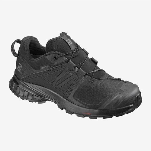 Women's Salomon Xa Wild Gtx W Trail Running Shoes Black | US(431796)